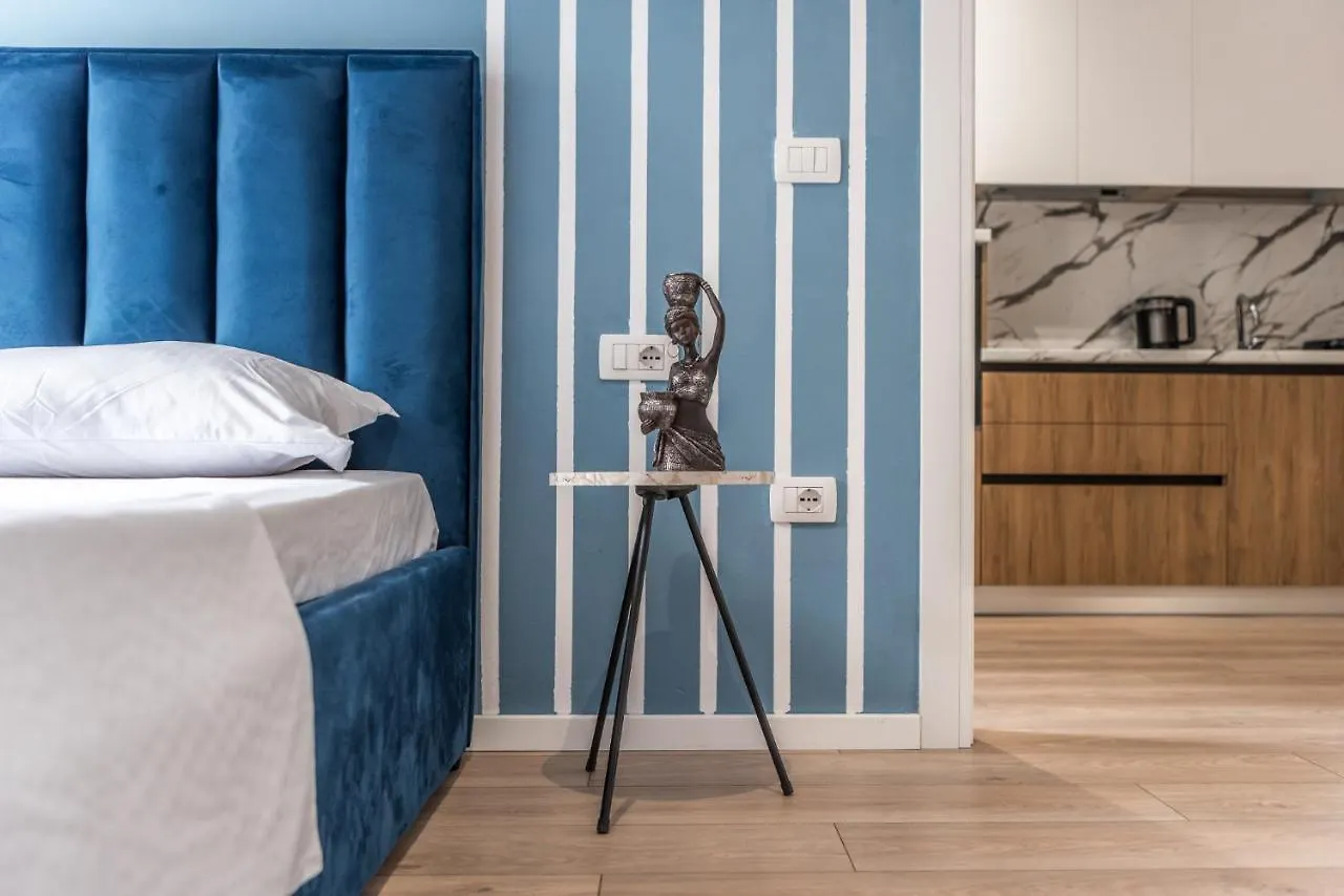 Blue Sensation Brand New Apartment In The City Main Square 100 Mbs Durrës Albânia
